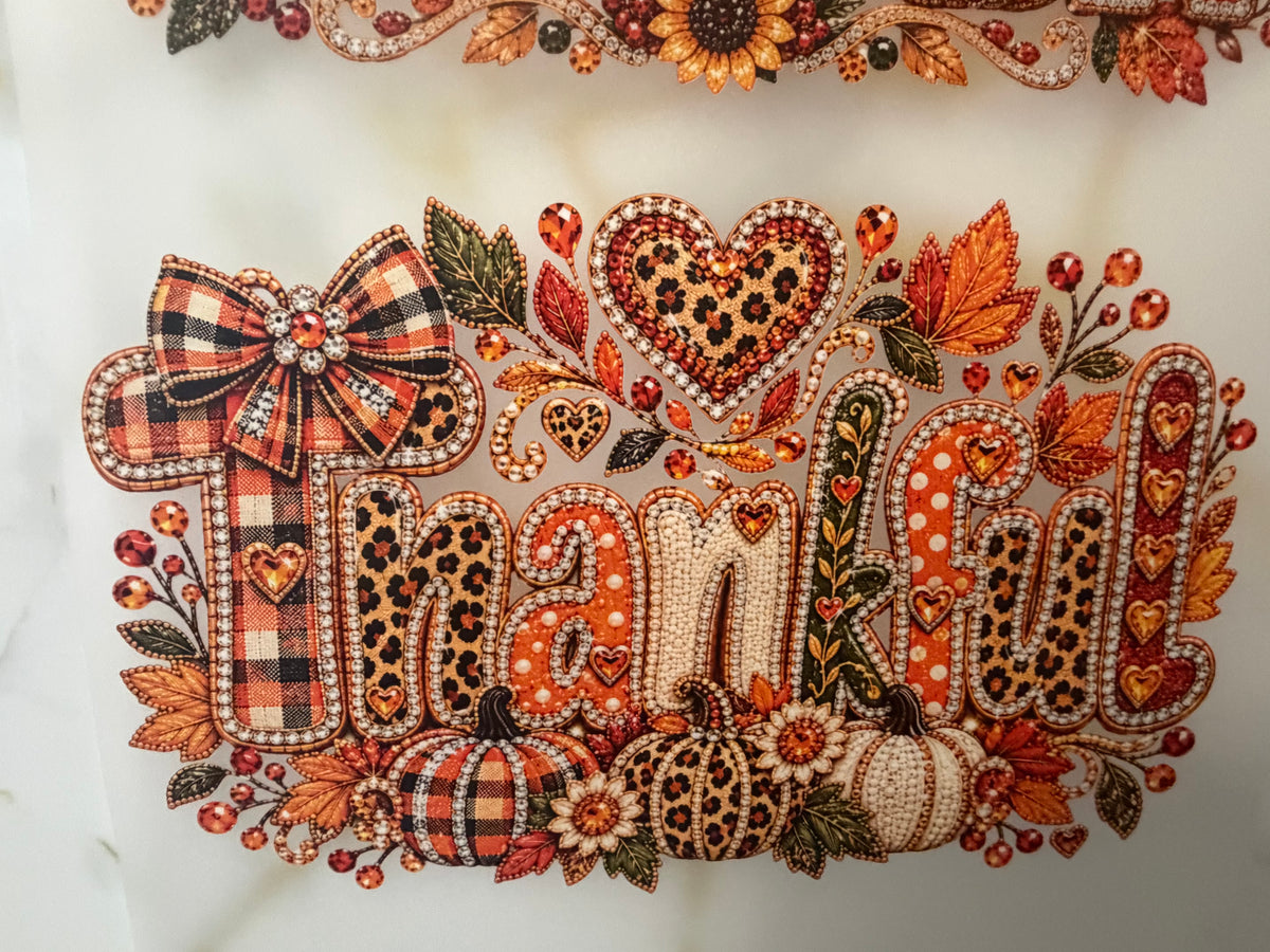 Thanksgiving DTF Transfers – Ready to Press