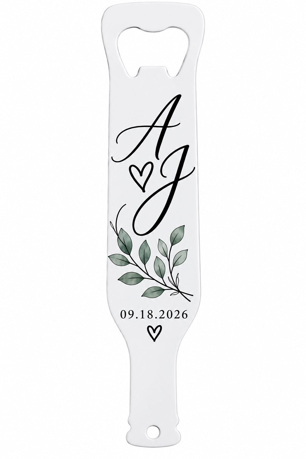Personalized Wedding Bottle Openers – Set of 12