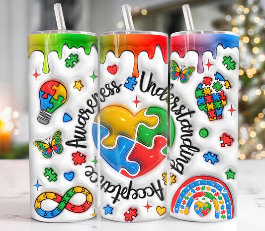 Autism Awareness Tumblers – Unique Designs with Purpose
