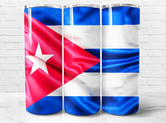 Cuban Flag Tumbler – A Little Piece of Home With You